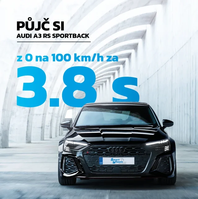 Víkendový zážitek s Audi RS 3 Sportback